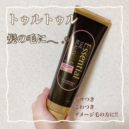 THE BEAUTY 髪のキメ美容プレミアムトリートメント<モイストリペアプレミアム>/エッセンシャル/洗い流すヘアトリートメントを使ったクチコミ(1枚目)