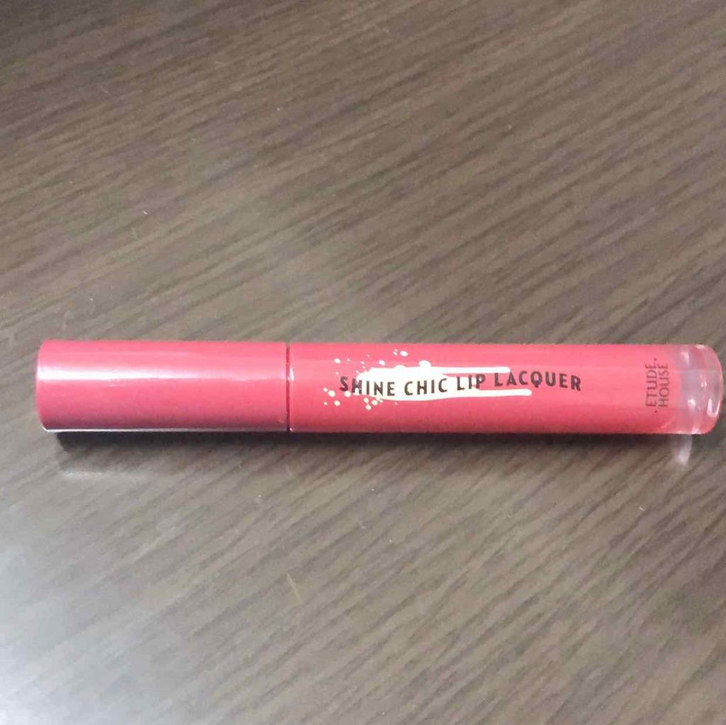 シャインシックリップラッカー/ETUDE/リップグロスを使ったクチコミ（1枚目）
