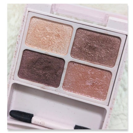 デイジードール アイカラー パレット R-01 ライチレッド/DAISY DOLL by MARY QUANT/アイシャドウパレットを使ったクチコミ(3枚目)