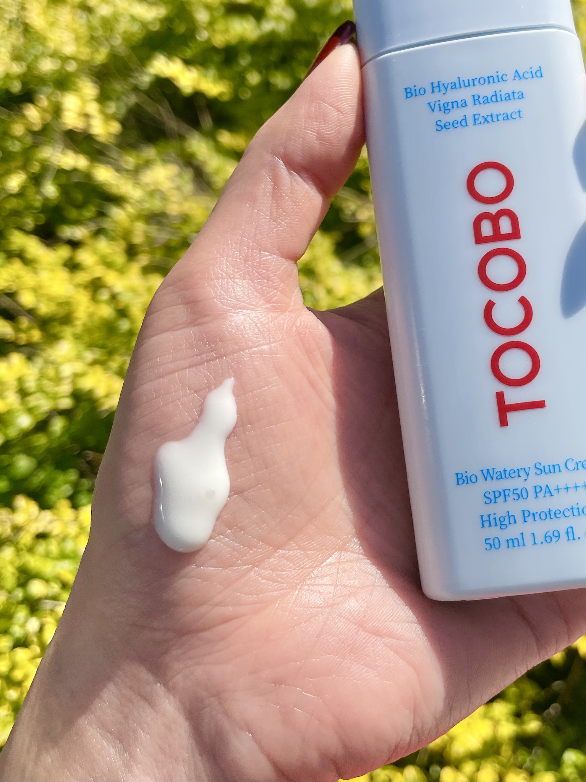 バイオウォータリーサンクリーム/TOCOBO/日焼け止めクリームを使ったクチコミ（2枚目）