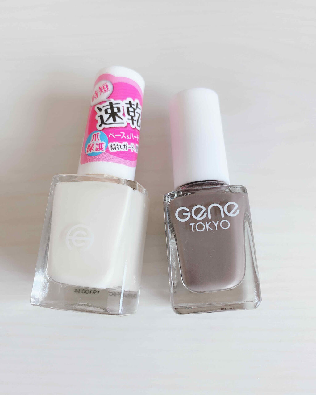 AC クイックドライベース＆ハードナー/AC MAKEUP/ネイルベースコートを使ったクチコミ（3枚目）