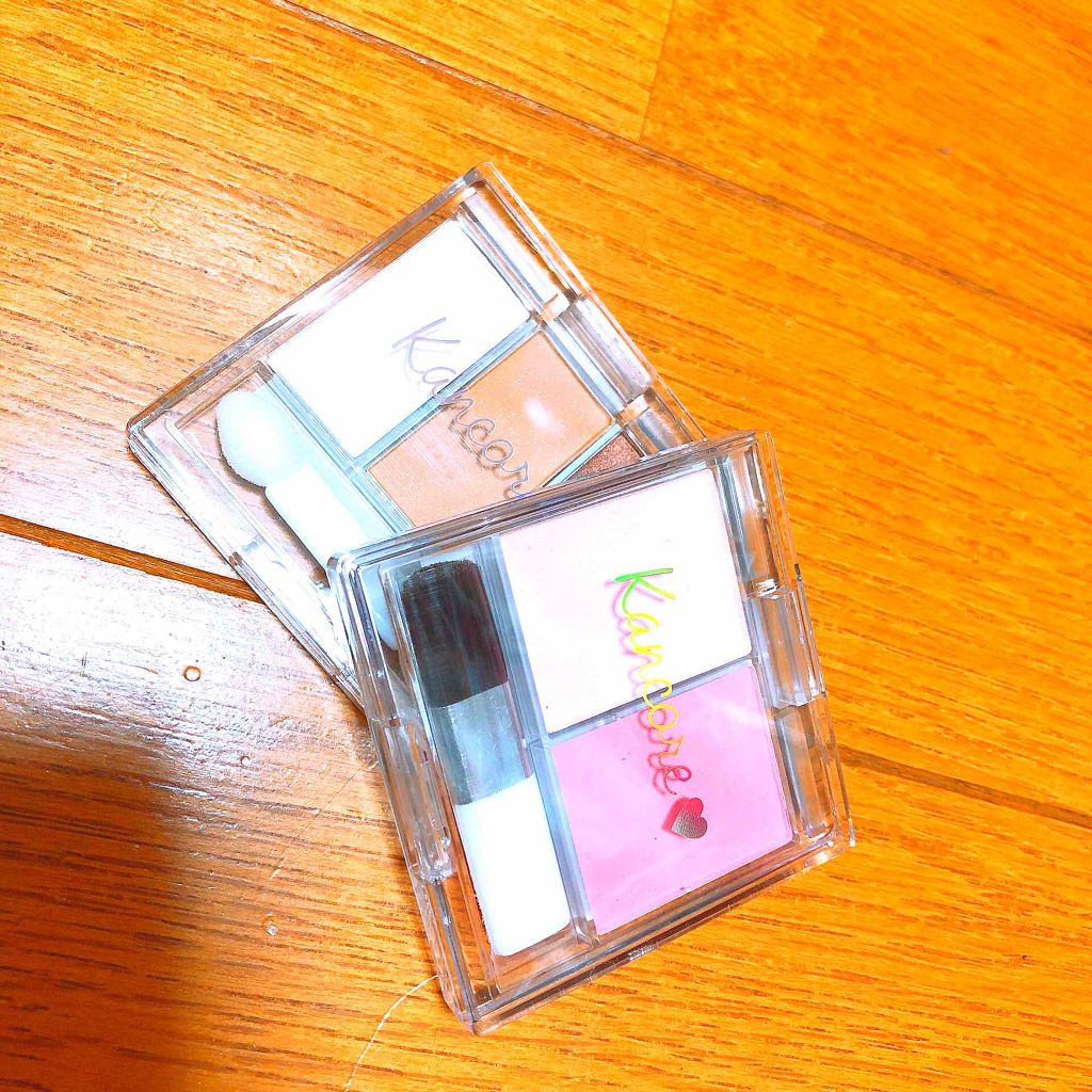 カンコレ チーク/DAISO/パウダーチークを使ったクチコミ(1枚目)