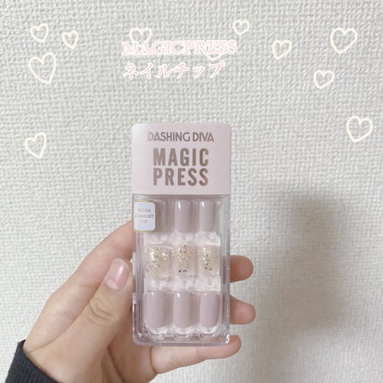 ジェルネイルチップ MAGIC PRESS/DASHINGDIVA MAGICPRESS/ネイルチップ・パーツを使ったクチコミ(1枚目)