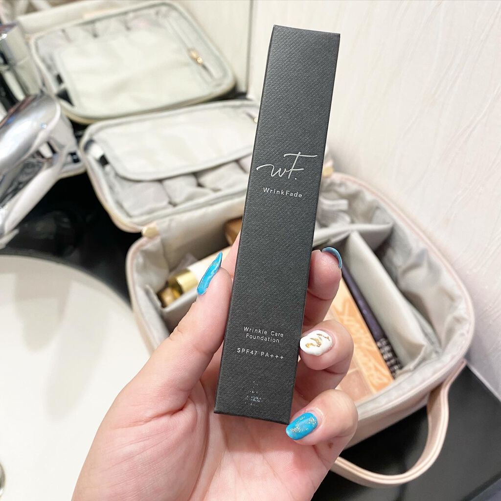 薬用リンクルカバーファンデーション〈シワ改善ファンデーション〉/WrinkFade/リキッドファンデーションを使ったクチコミ(1枚目)