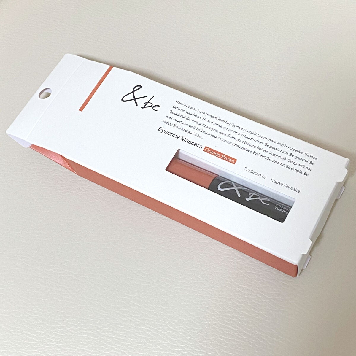 &be アイブロウマスカラ/&be/眉マスカラを使ったクチコミ(2枚目)