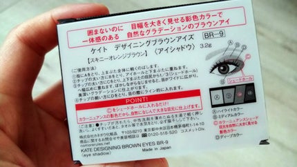 デザイニングブラウンアイズ/KATE/アイシャドウパレットを使ったクチコミ(2枚目)