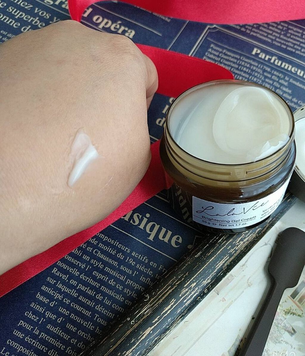 ブライトニング ジェル クリーム/Lala Vie/フェイスクリームを使ったクチコミ(4枚目)