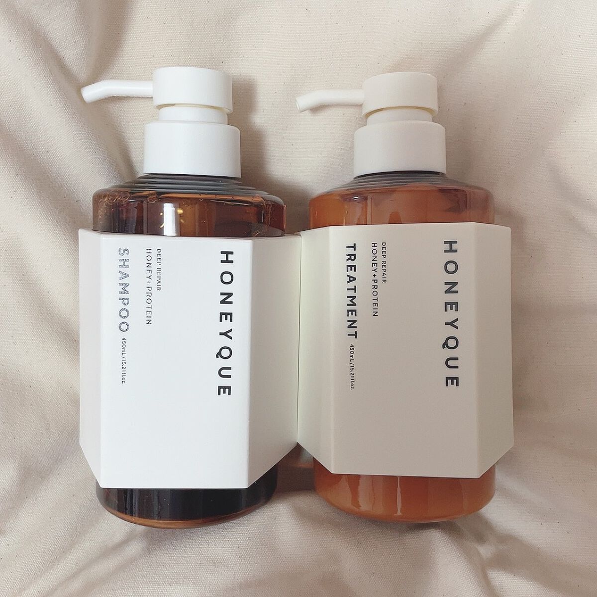 ナイトリペア プレミアム 集中ヘアマスク/ハニーク/ヘアマスク・ヘアパックを使ったクチコミ（2枚目）