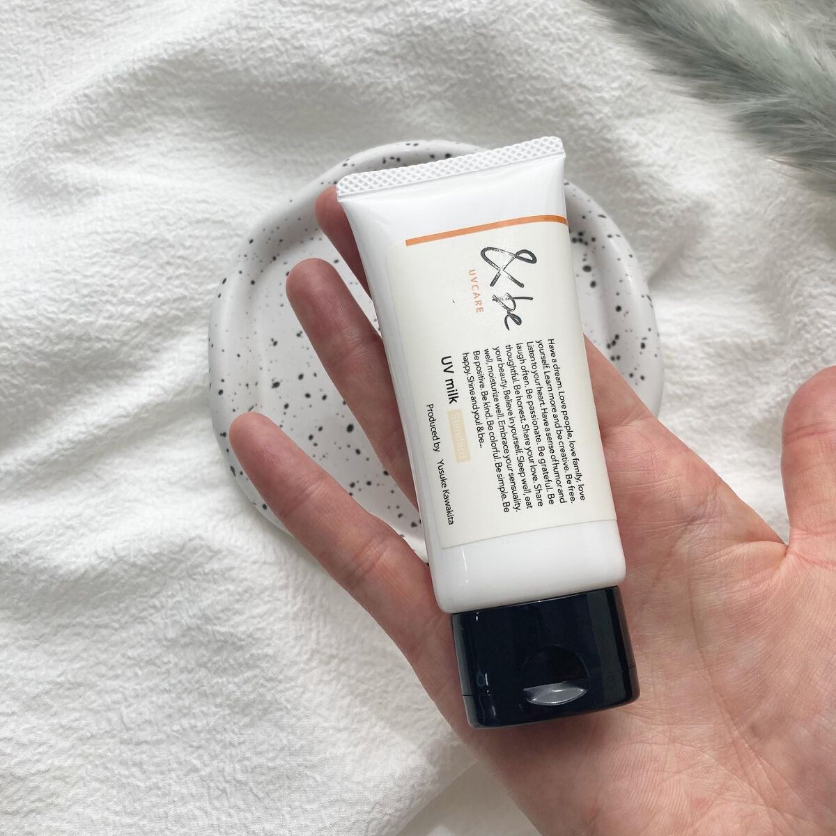 &be UVミルク/&be/日焼け止めミルクを使ったクチコミ(4枚目)