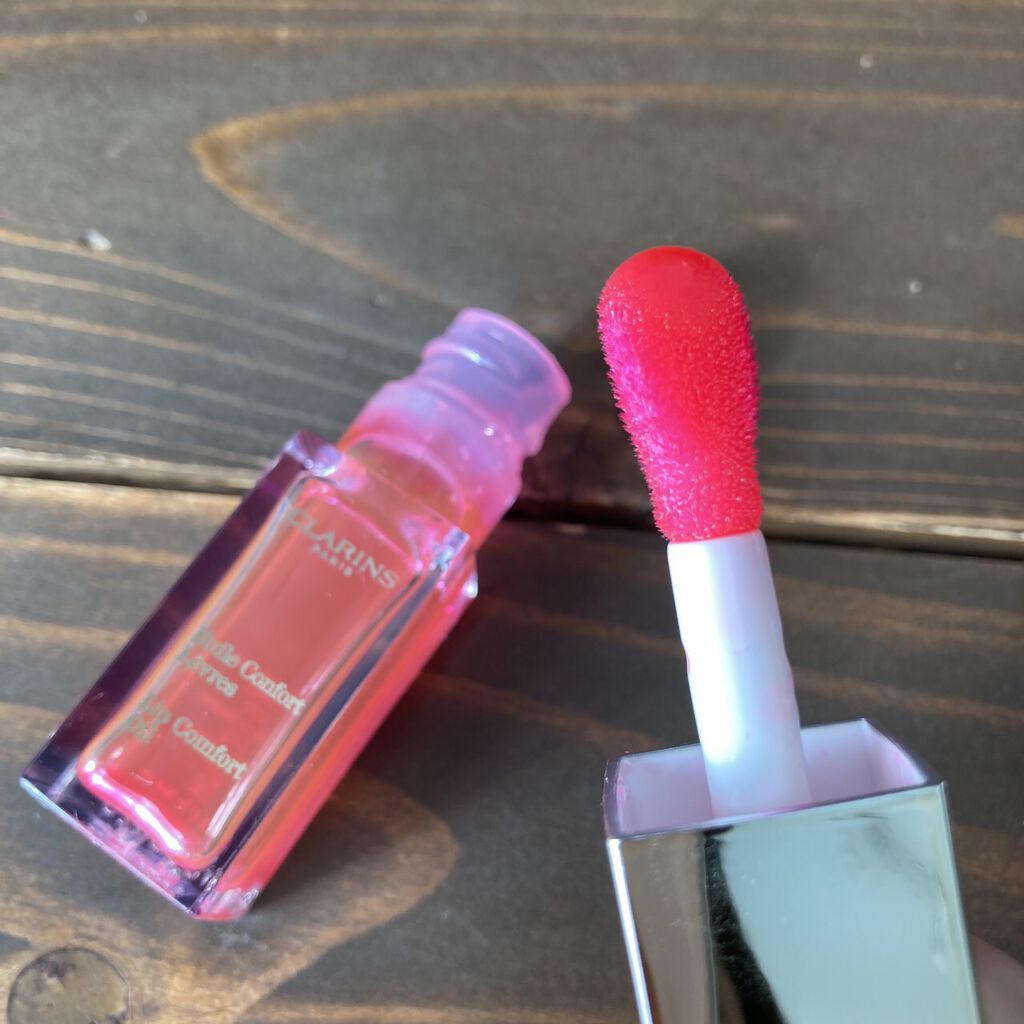 コンフォート リップオイル /CLARINS/リップグロスを使ったクチコミ（3枚目）