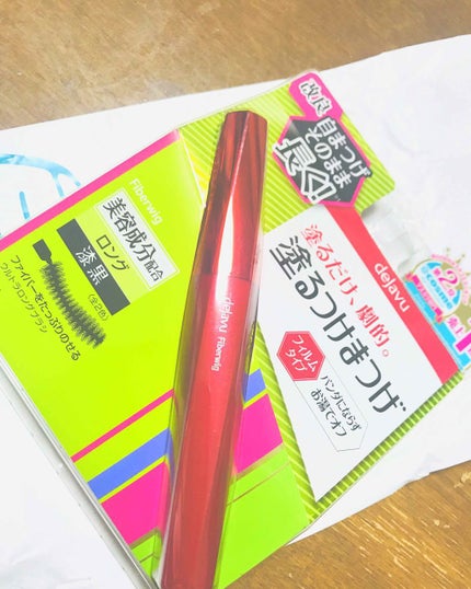 「塗るつけまつげ」ロングタイプ/デジャヴュ/マスカラを使ったクチコミ(1枚目)