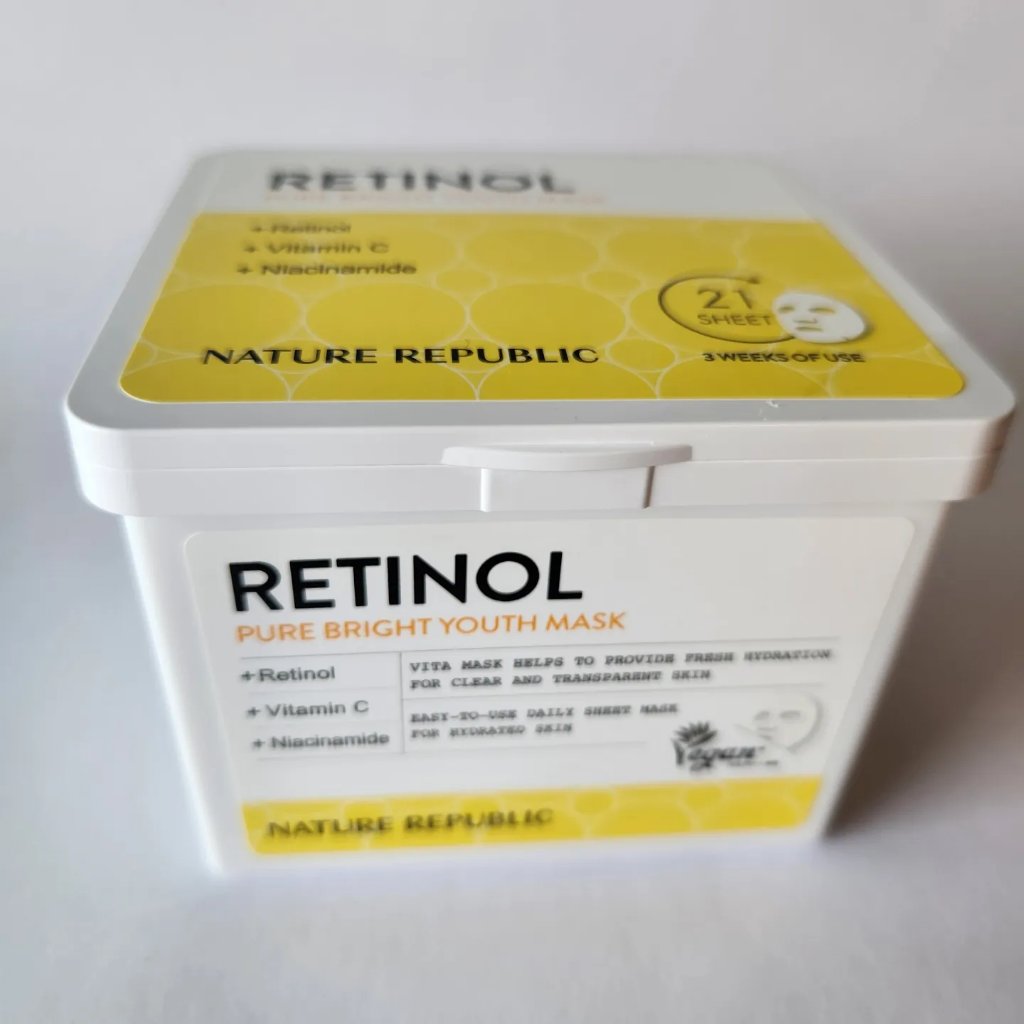 キューブマスク レチノール/ネイチャーリパブリック/シートマスク・パックを使ったクチコミ（1枚目）