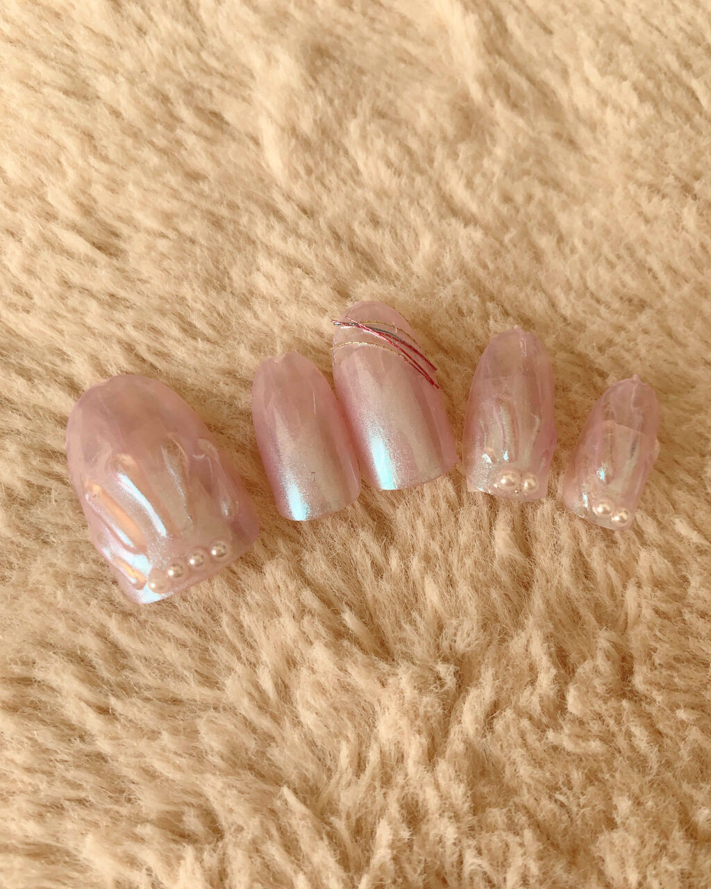 カラフルネイルズ/キャンメイク/マニキュアを使ったクチコミ（2枚目）