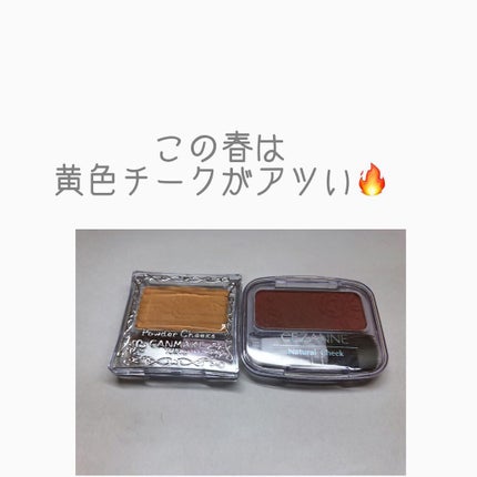 ナチュラル チークN/CEZANNE/パウダーチークを使ったクチコミ(1枚目)