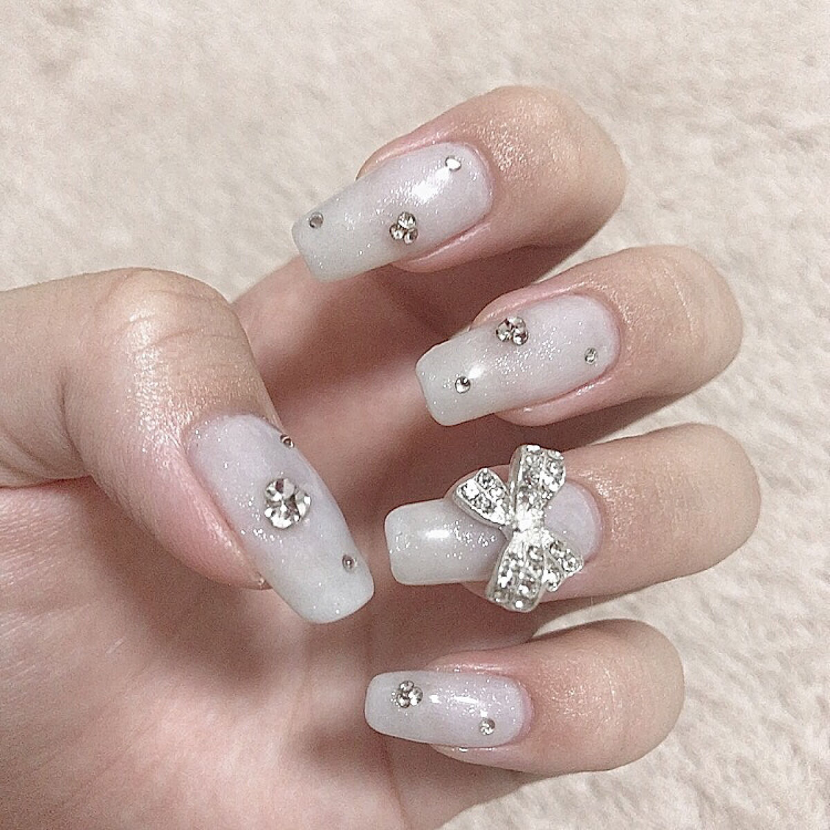 マグネットジェル 10エリス（ギャラクシーシリーズ）/NAILTOWN/ジェルネイルを使ったクチコミ（1枚目）