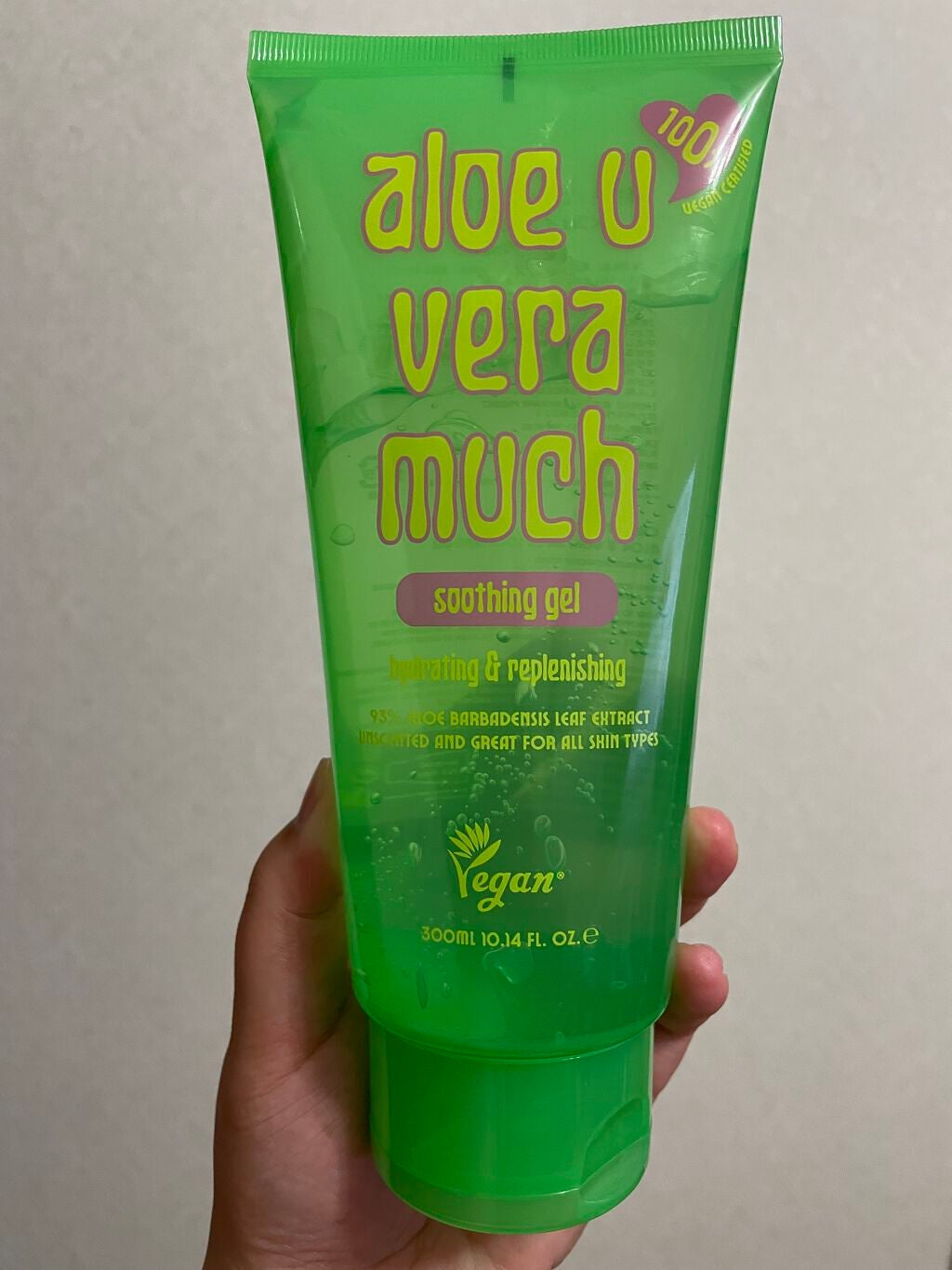 aloe u vera much スージングジェル CHASIN'RABBITS