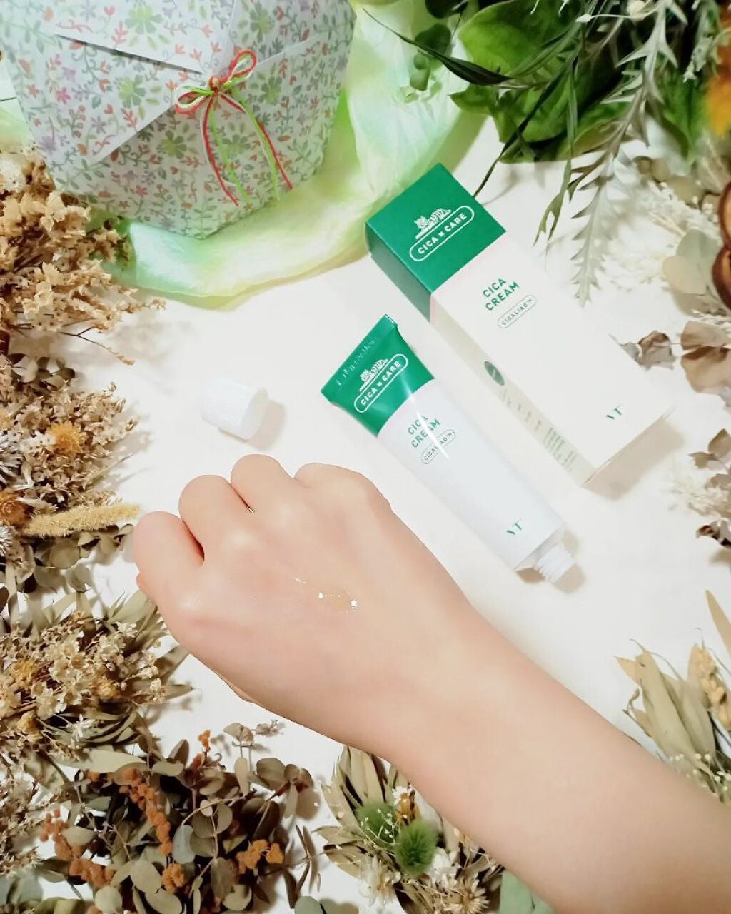 CICA クリーム/VT/フェイスクリームを使ったクチコミ(3枚目)