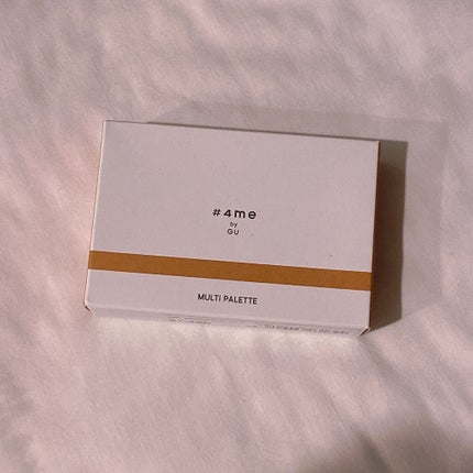 マルチパレット/#4me by GU/マルチパレットを使ったクチコミ(3枚目)