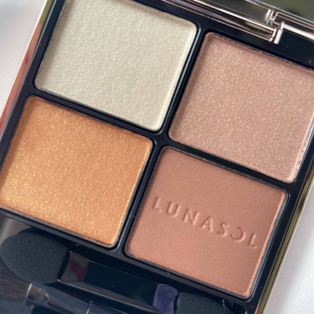 スタイリングアイゾーンコンパクト/LUNASOL/アイシャドウパレットを使ったクチコミ（3枚目）