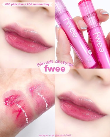 fwee フィーティントガラスのクチコミ「fweeのブルベピンクティント💕
⁡
⁡
⁡
________________________.....」（1枚目）