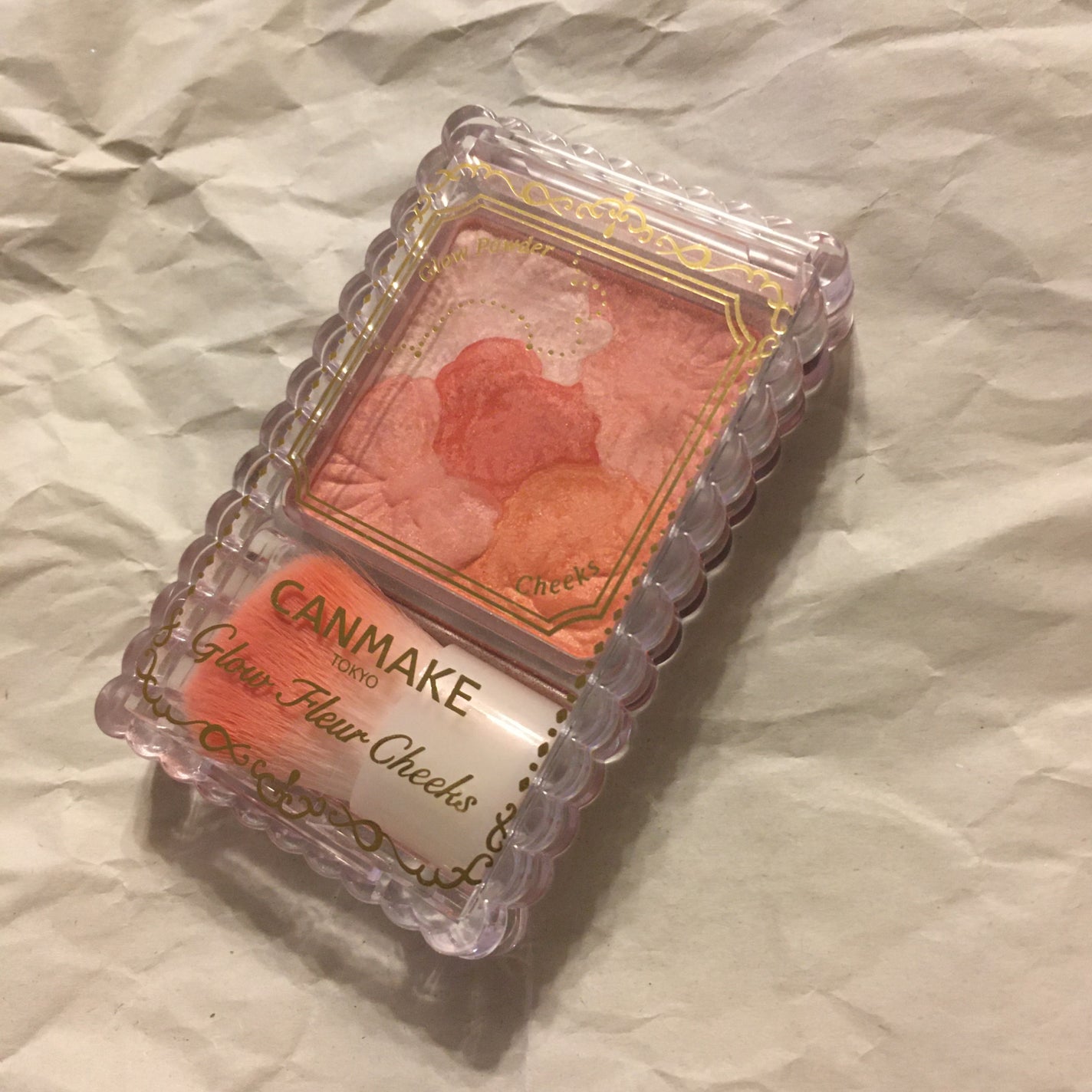 グロウフルールチークス/キャンメイク/パウダーチークを使ったクチコミ(1枚目)