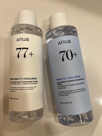 シラカバ 70% 水分ブースティングトナー/Anua/化粧水を使ったクチコミ(1枚目)