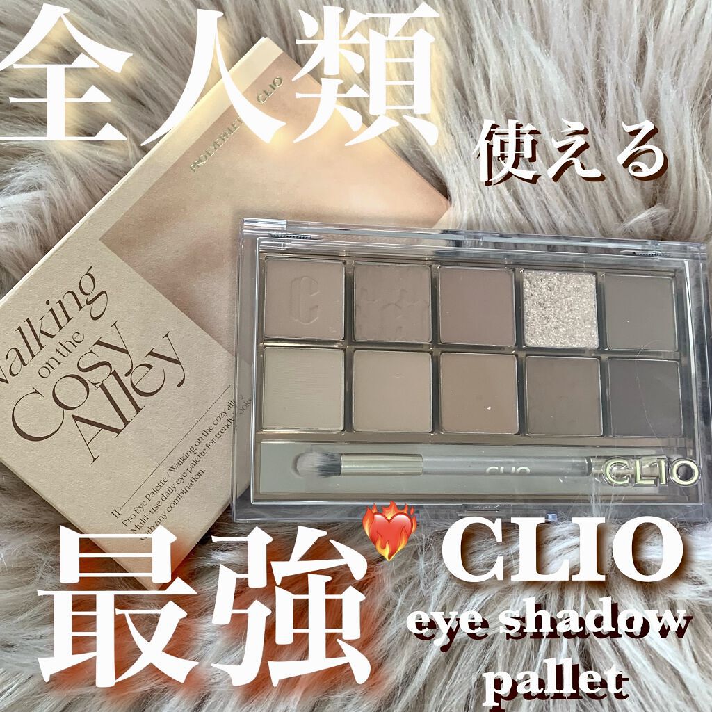 プロ アイ パレット/CLIO/アイシャドウパレットを使ったクチコミ（1枚目）