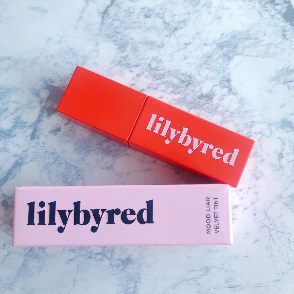 ムードライアー ベルベットティント/lilybyred/リップティントを使ったクチコミ(1枚目)