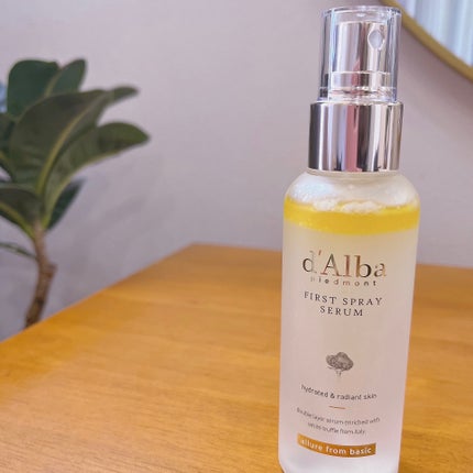 ダルバ ホワイトトリュフファーストスプレーセラム/ダルバ/ミスト状化粧水を使ったクチコミ(1枚目)