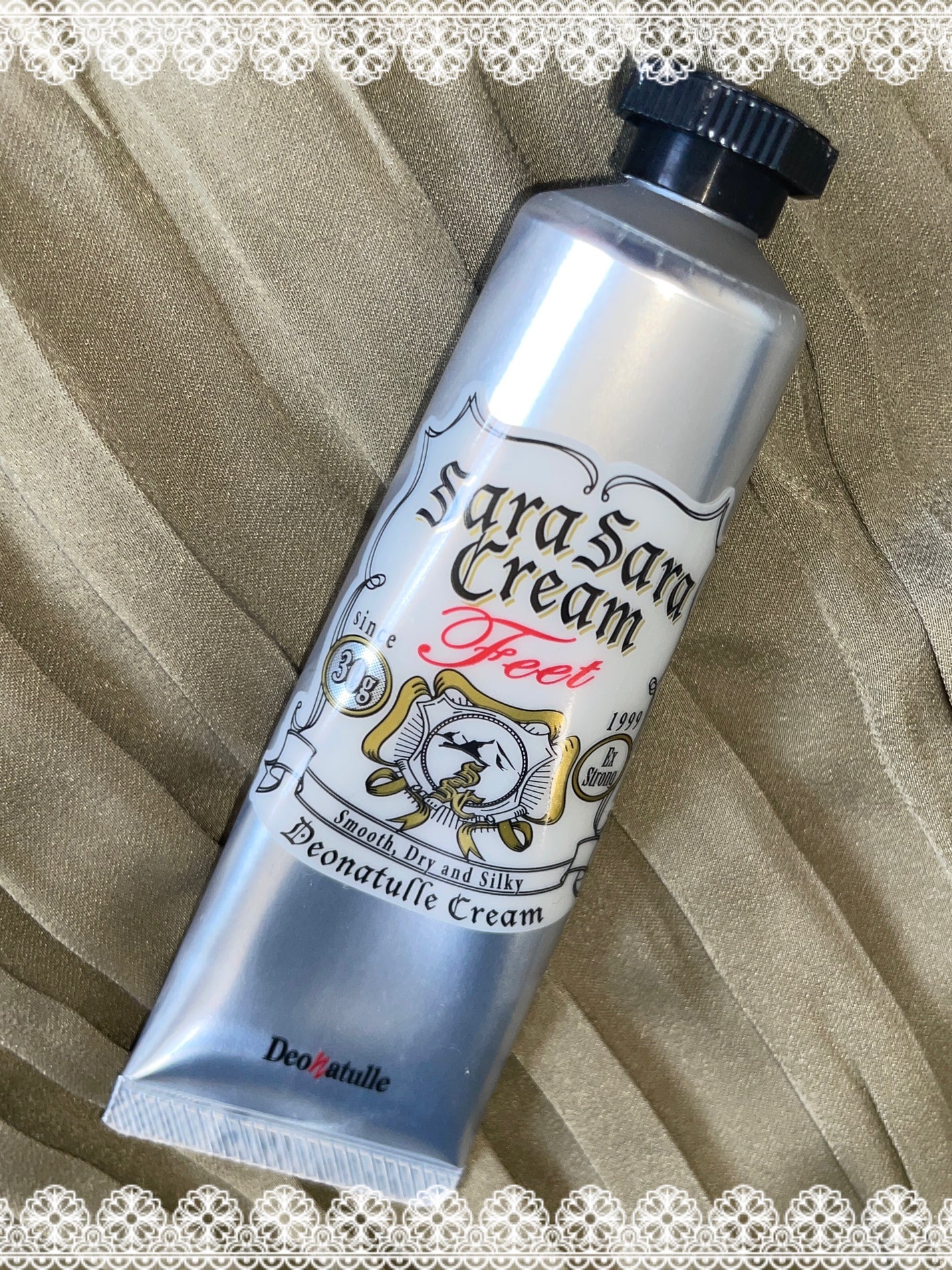 薬用足指さらさらクリーム/デオナチュレ/デオドラント・制汗剤を使ったクチコミ(1枚目)