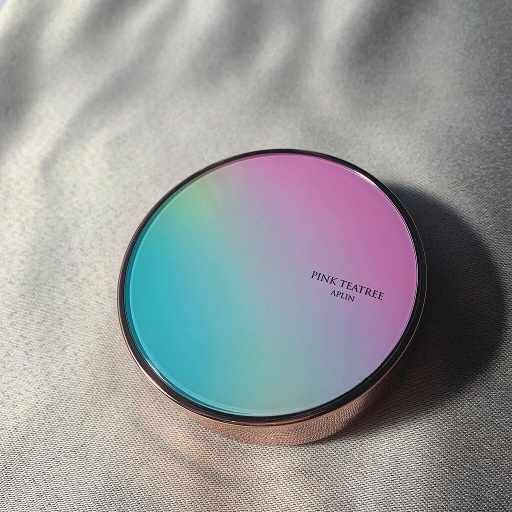 ピンクティーツリーカバークッション/APLIN/クッションファンデーションを使ったクチコミ（1枚目）