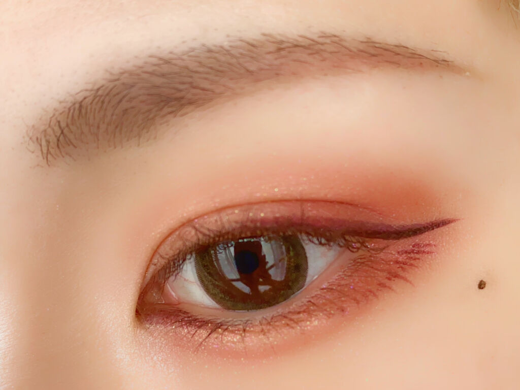 クォーツ 9色アイシャドウパレット(ドリームランドアイシャドウ) J11 キャラメルクリ/ZEESEA/アイシャドウパレットを使ったクチコミ（2枚目）