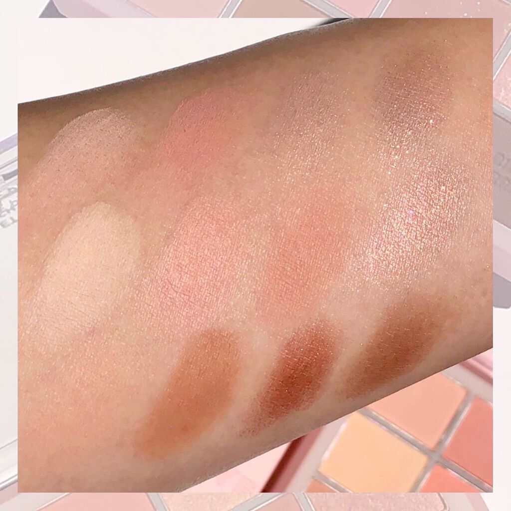 マイフェイブバイブアイパレット/HOLIKA HOLIKA/アイシャドウパレットを使ったクチコミ（3枚目）