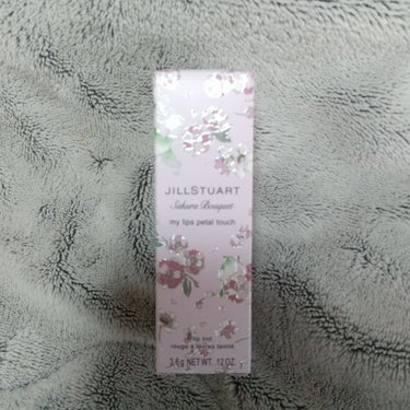 JILL STUART サクラブーケ マイリップス ペタルタッチのクチコミ「【使った商品】サクラブーケ マイリップス ペタルタッチ
【色味】ほんのりピンク
【色もち】少し.....」（1枚目）