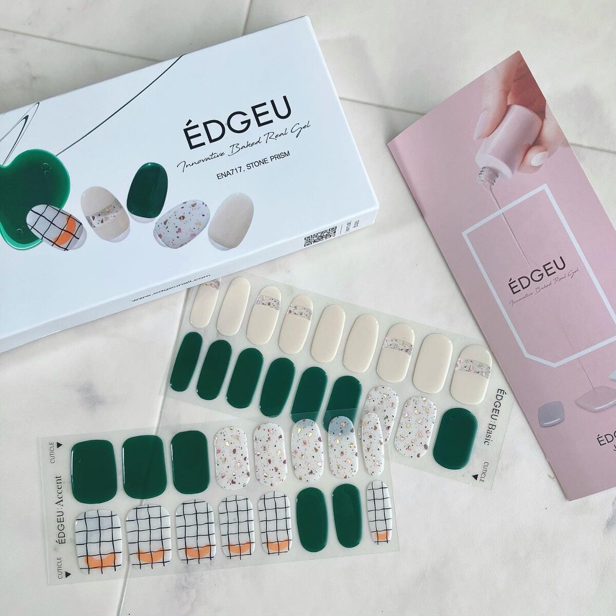 EDGEU ジェルネイルシール/EDGEU/ネイルシールを使ったクチコミ（2枚目）