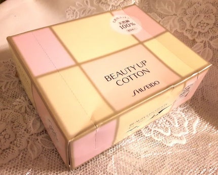 ビューティーアップコットン G/SHISEIDO/コットンを使ったクチコミ(1枚目)