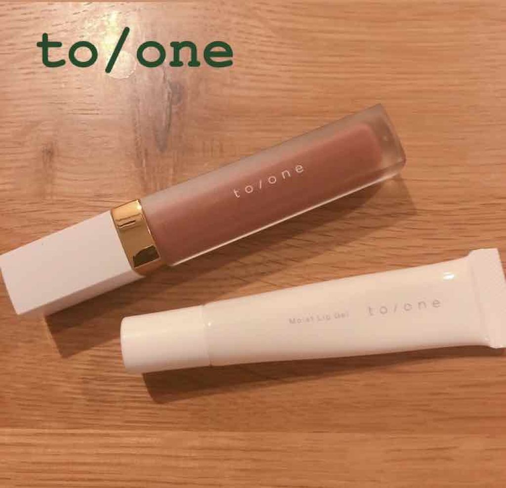 トーン ペタル エッセンス グロス/to/one/リップグロスを使ったクチコミ（1枚目）