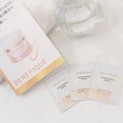 クリアバウンスクリーム /BENEFIQUE/フェイスクリームを使ったクチコミ(5枚目)