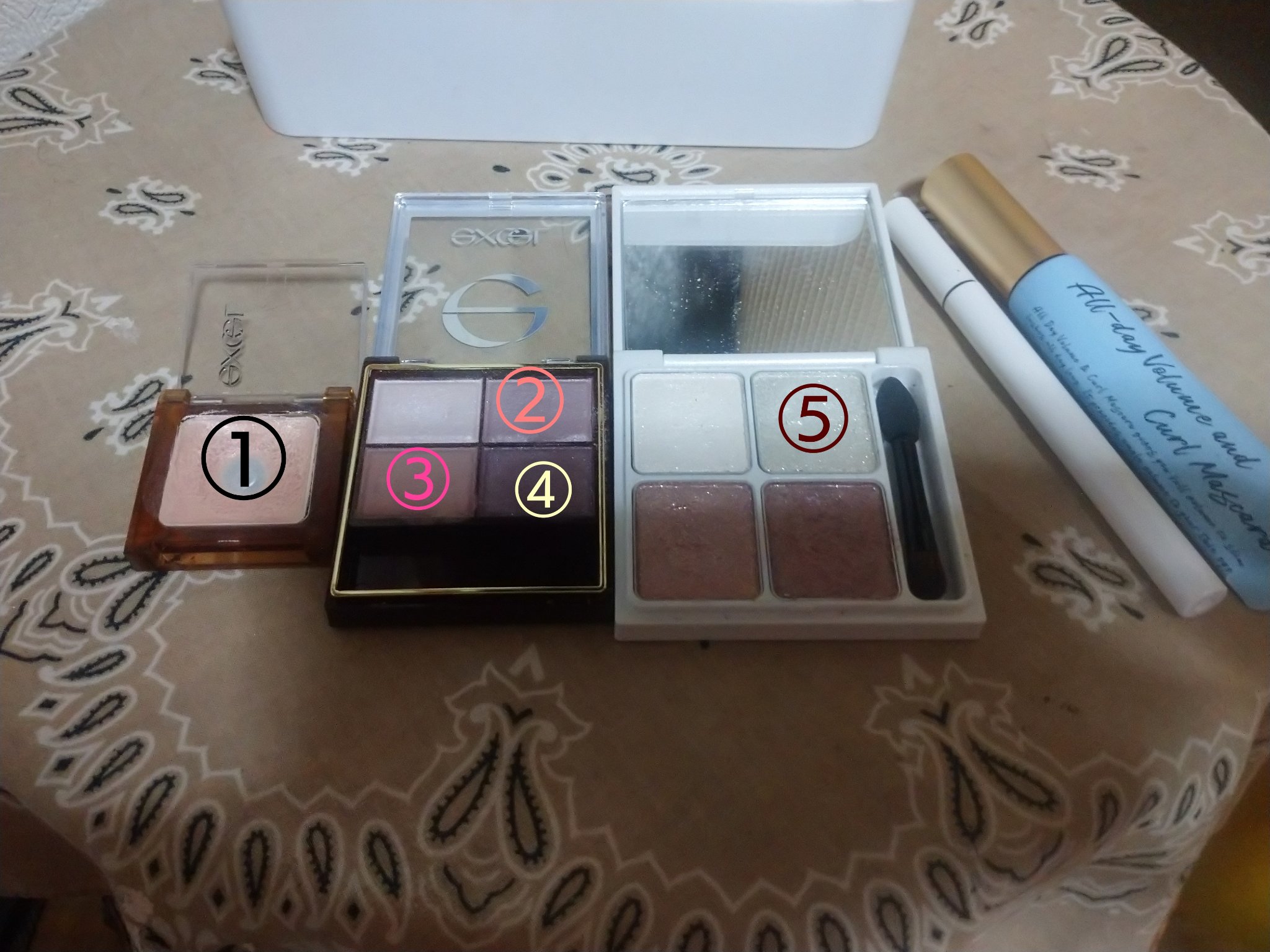 イルミクチュールシャドウ/excel/ジェル・クリームアイシャドウを使ったクチコミ（1枚目）