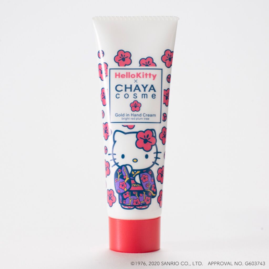 箔座 Hello Kitty × CHAYA cosme ゴールドインハンドクリーム