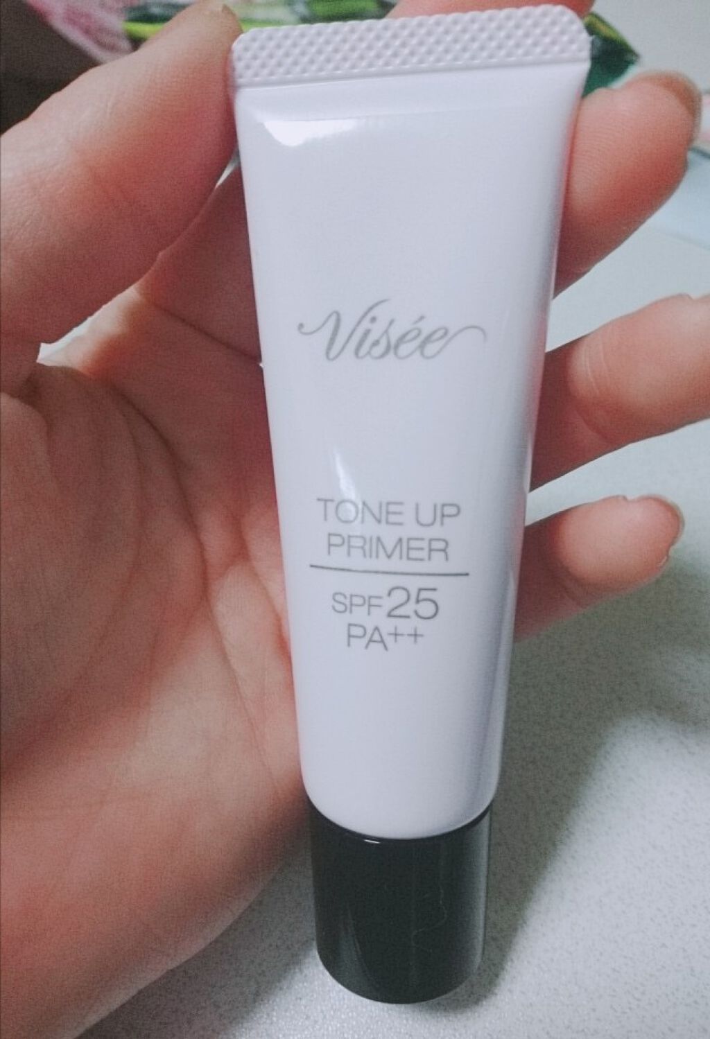 トーンアップ プライマー/Visée/化粧下地を使ったクチコミ（3枚目）