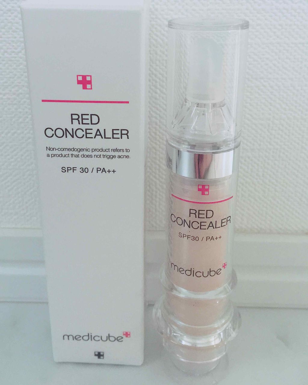 レッドコンシーラー/MEDICUBE/リキッドコンシーラーを使ったクチコミ(1枚目)