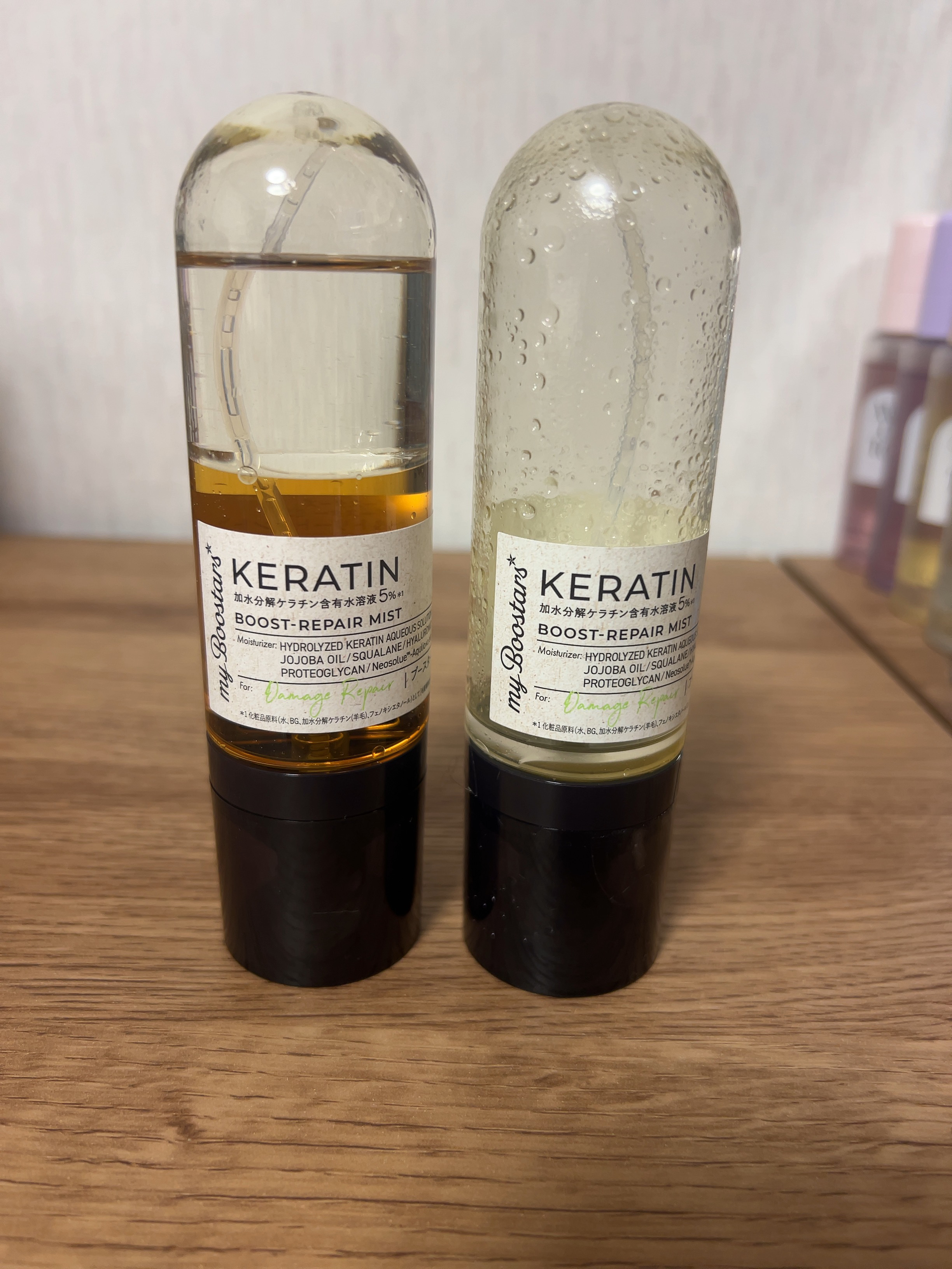 ケラチン ブースター ミスト [ダメージリペア] シトラスサボンの香り/マイブースターズ/アウトバストリートメントを使ったクチコミ（3枚目）