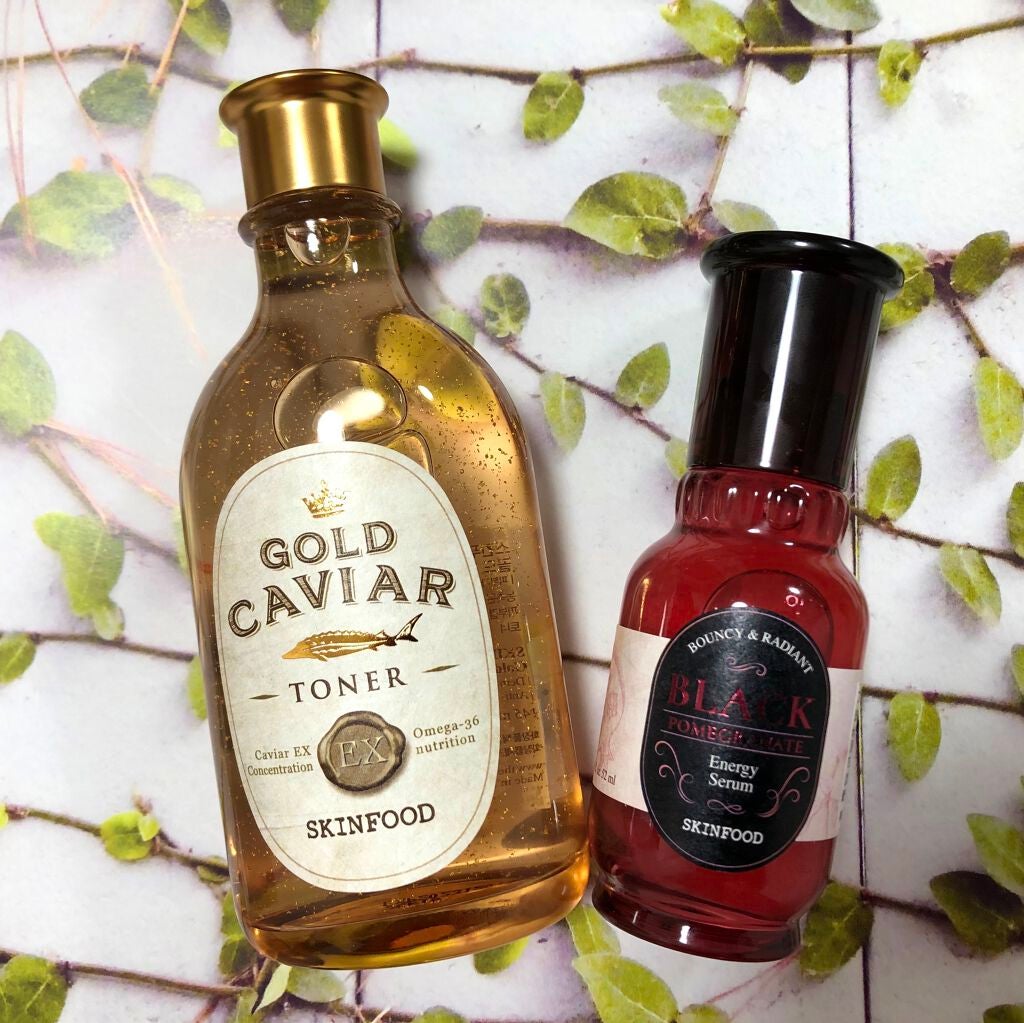 黒ザクロ ボリューミングセラム/SKINFOOD/美容液を使ったクチコミ(1枚目)