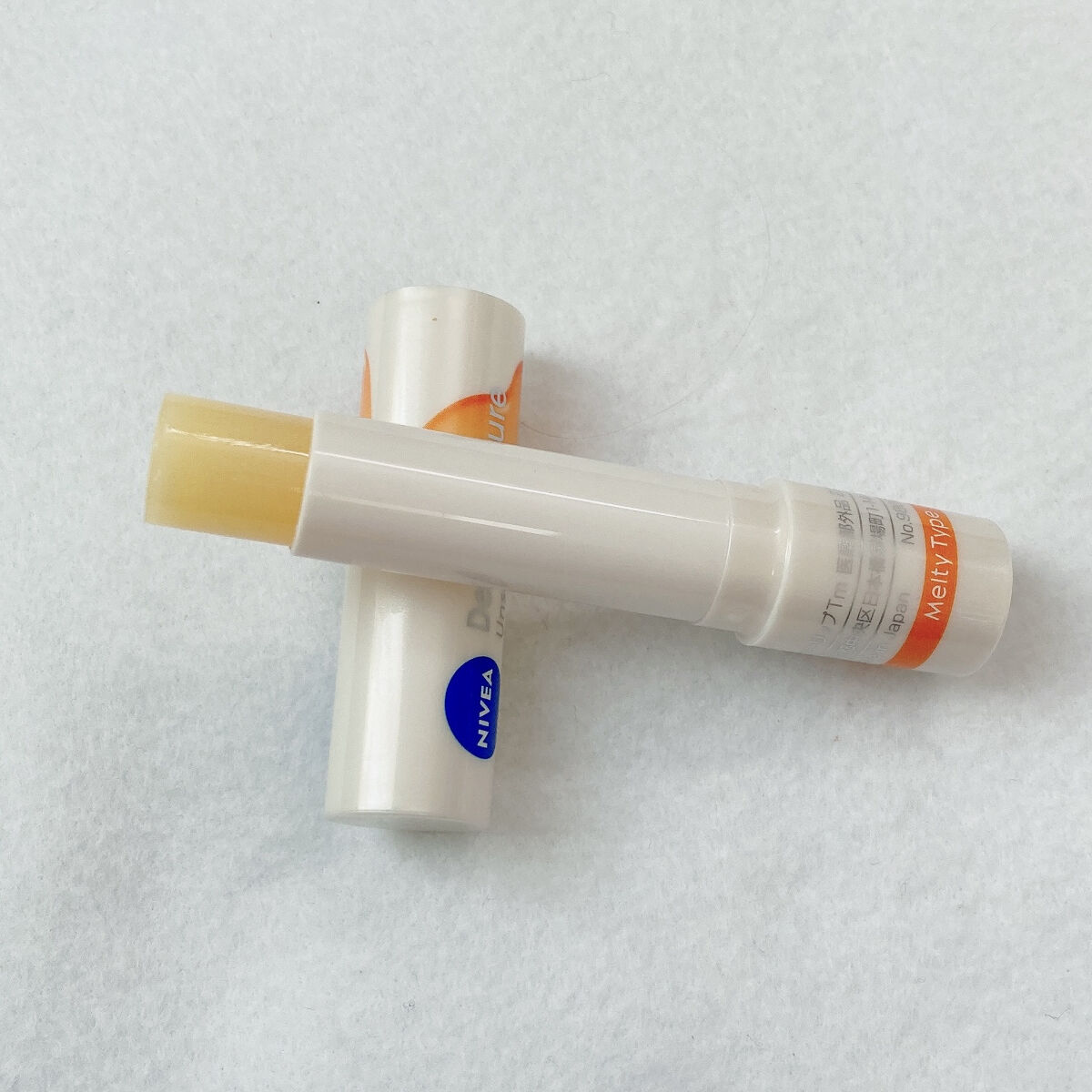ニベア ディープモイスチャーリップ メルティタイプ/ニベア/リップクリームを使ったクチコミ（3枚目）