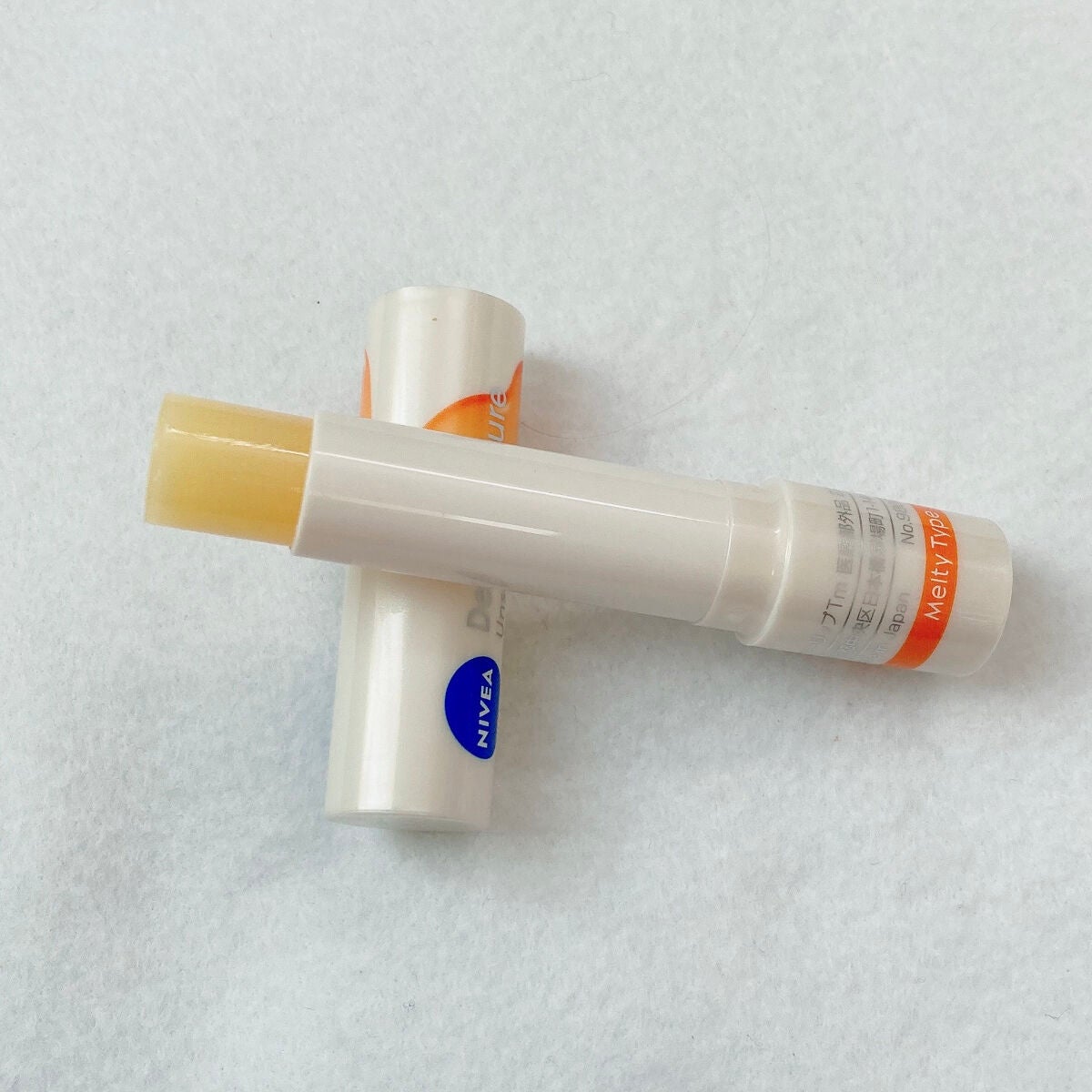 ニベア ディープモイスチャーリップ メルティタイプ/ニベア/リップクリームを使ったクチコミ(3枚目)