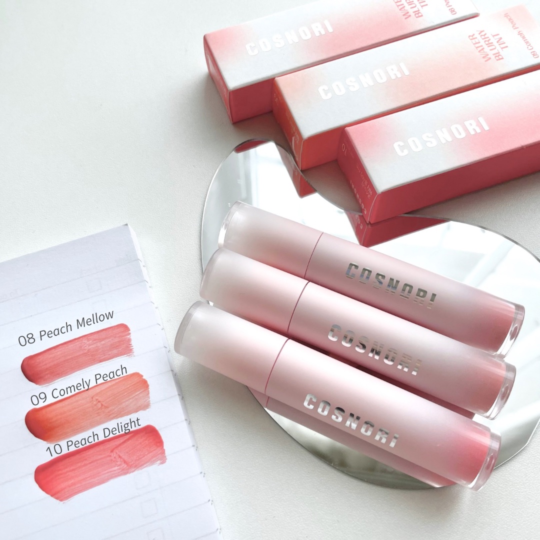 コスノリ ウォーターブラーリーティント/COSNORI/リップティントを使ったクチコミ（2枚目）