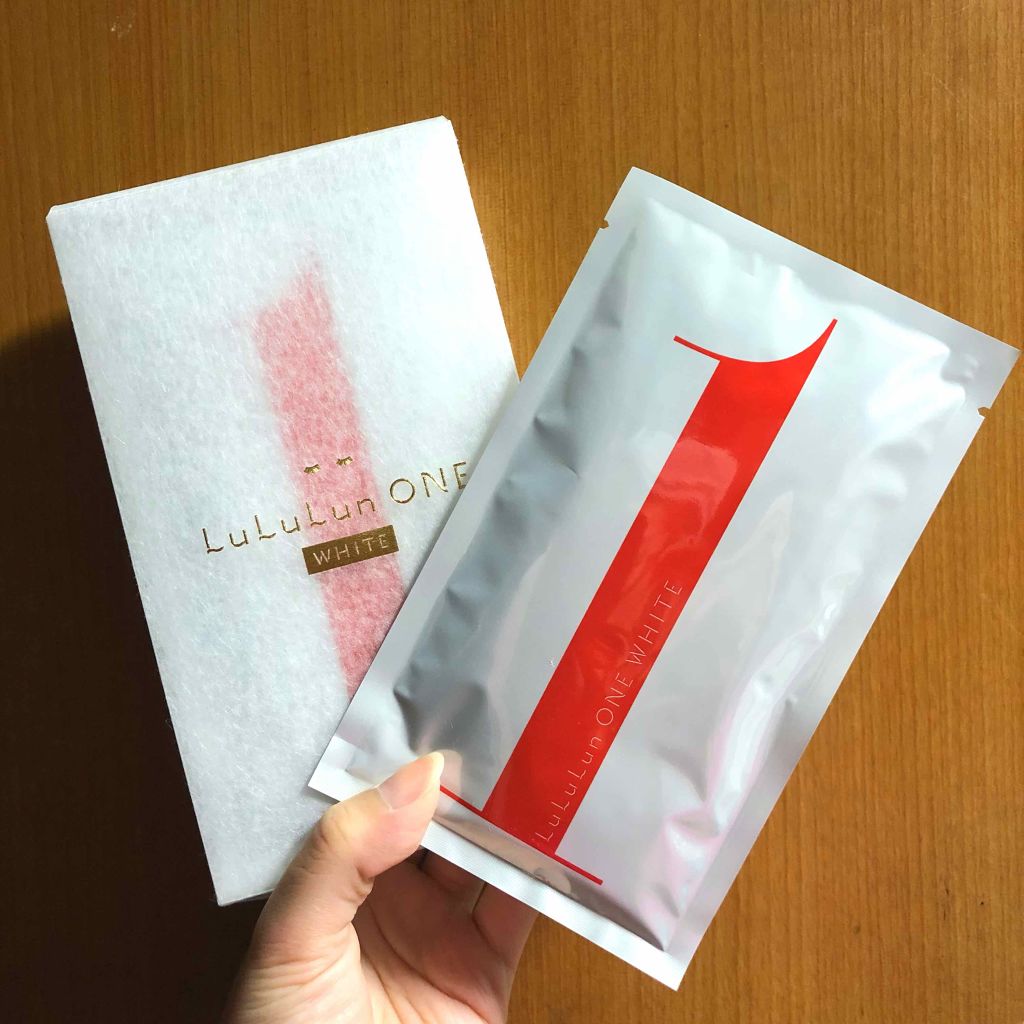 ルルルン ONE WHITE/ルルルン/シートマスク・パックを使ったクチコミ(1枚目)