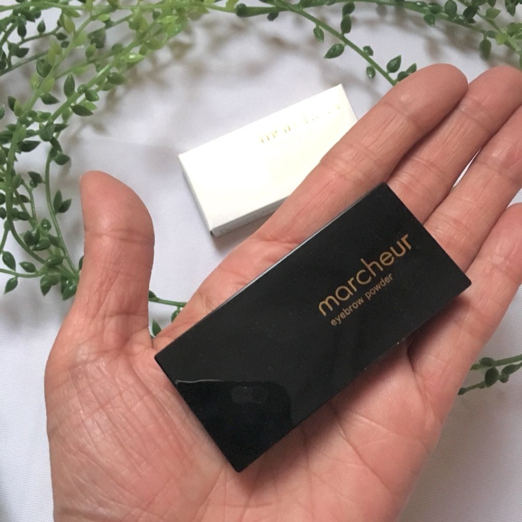 アイブロウパウダー/marcheur（マルシュール）/パウダーアイブロウを使ったクチコミ（2枚目）