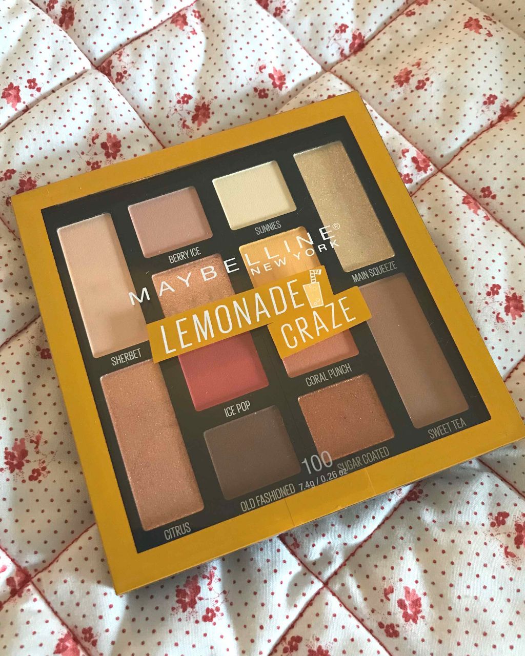 レモネードクレイズ/MAYBELLINE NEW YORK/アイシャドウパレットを使ったクチコミ（1枚目）
